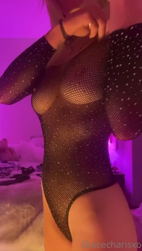 Self-assured cute Grace Charis leak xxx