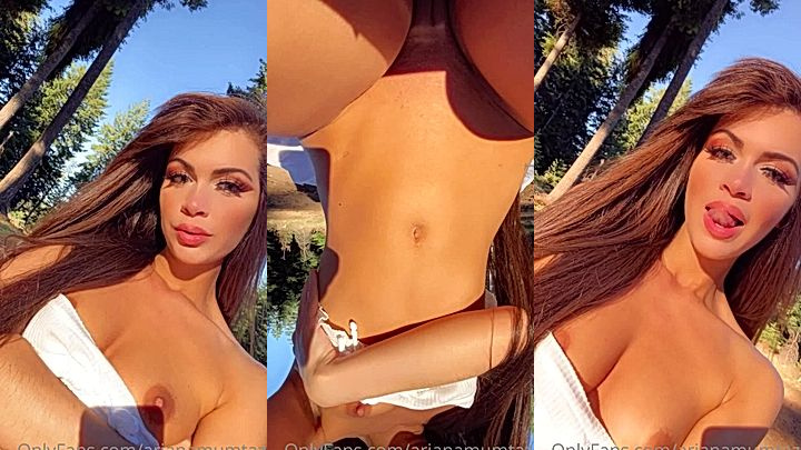 Ariana Mumtaz outdoor pussy flash onlyfans leak