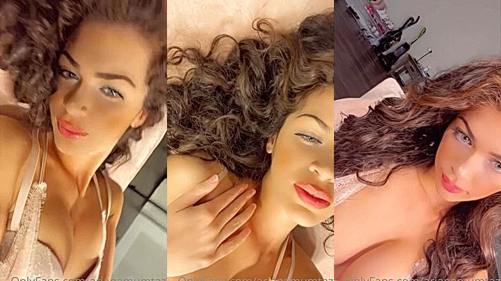 Ariana Mumtaz pops out a tittie for her fans