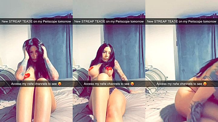 Alex Mucci teasing her slim legs and cute toes