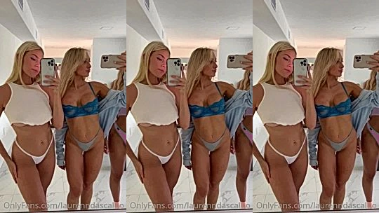 Lauren Dascalo group of supermodels fun time