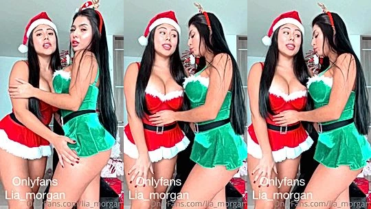 Steffy moreno two horny lesbians teasing their big booty