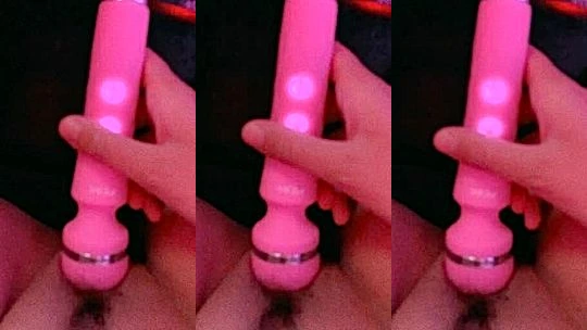 midnight babe Whiptrax pink vibrator masturbation close-up video leaked