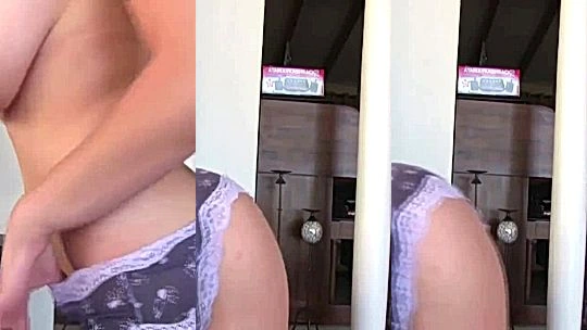Tessa Fowler big titty tease in her short jeans