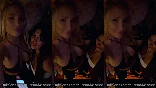 Lauren Dascalo two sexy lesbian sluts midnight fun