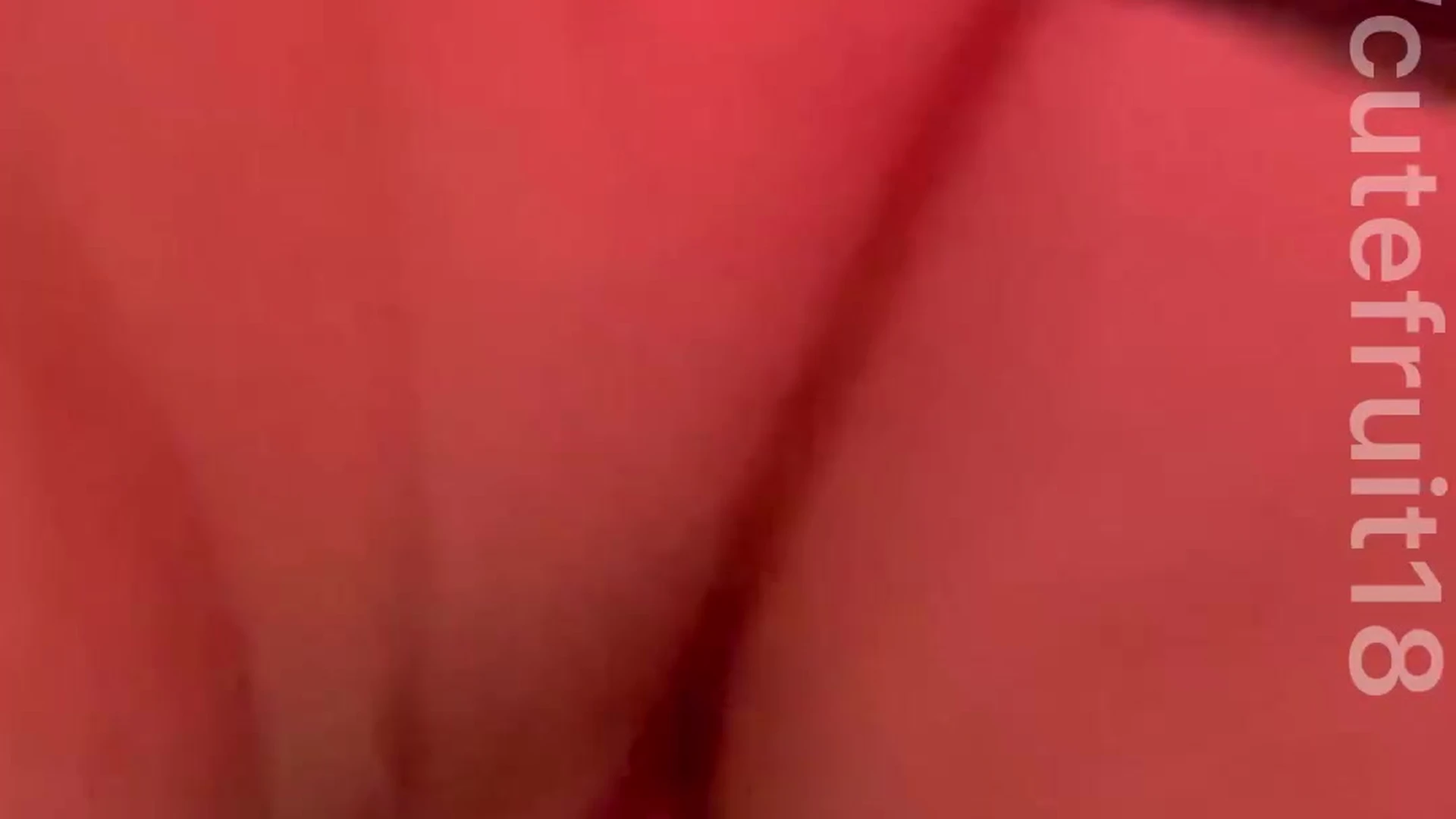Cutefruit18 teasing her sexy body in her black fishnet bodysuit