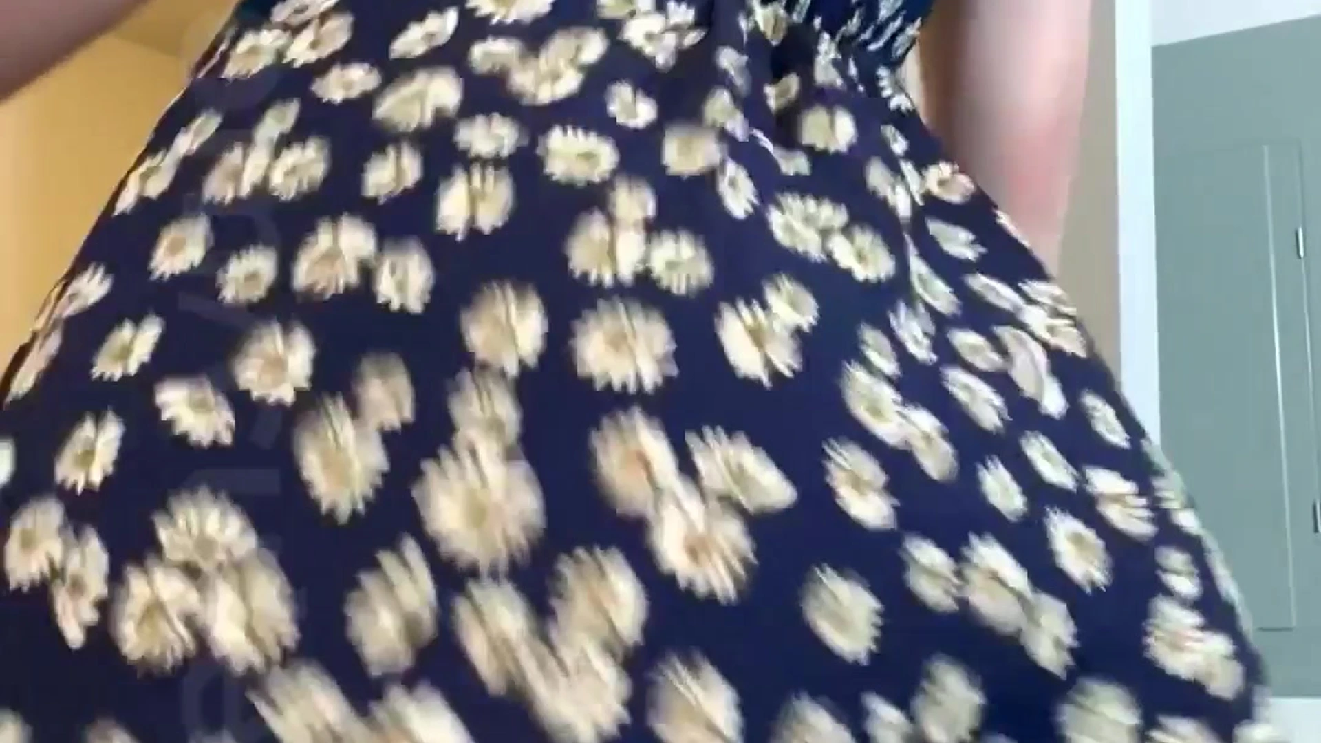 Cutefruit18 teasing her hot body in her sexy sundress