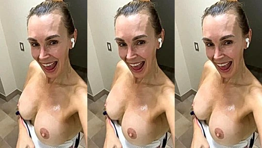 Tanya Tate showing off her naked big tits