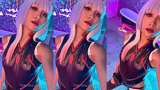Pokemonfit teasing in her sexy cosplay