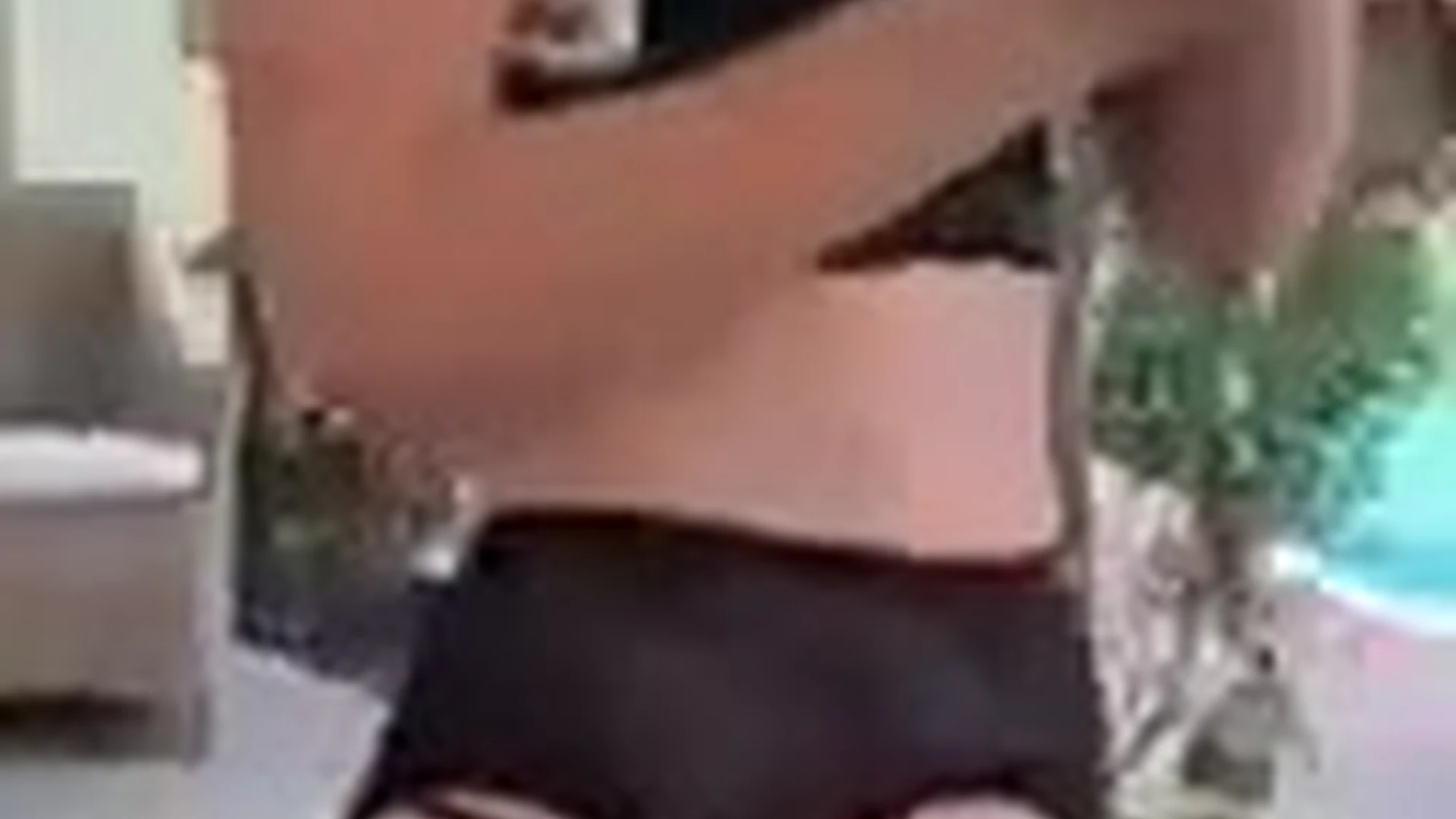 AliceOnCam teasing in her black lingerie