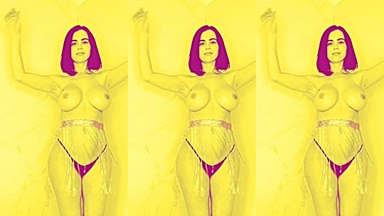 Emma Glover teasing her naked perky tits video leaked