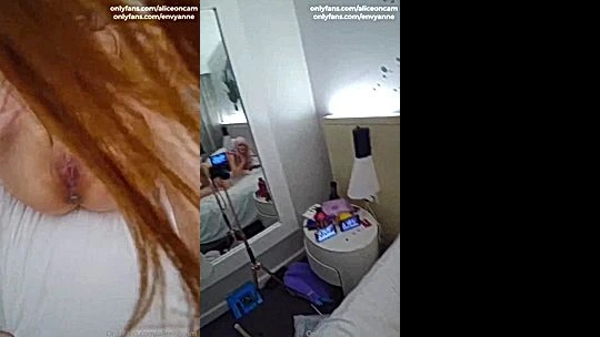 AliceOnCam getting fucked from behind by lesbian lover