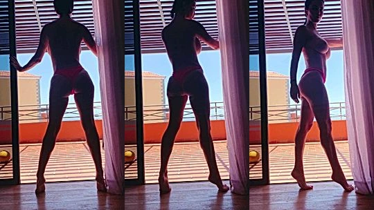 Emma Glover showing off her sexy body