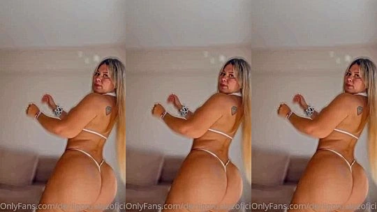 Dezii Gonzalez twerking her big booty