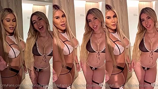 Dezii Gonzalez two hot chicks hooking up with a big cock