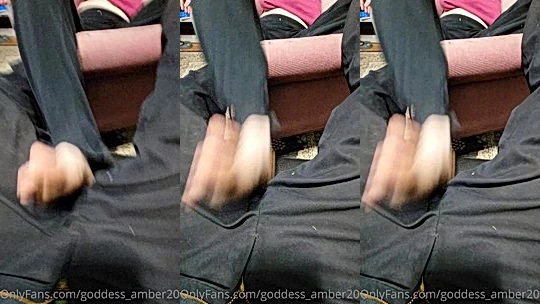 Goddess_amber20 stepping on her sub slaves balls