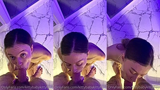 kittybabykittyvip deepthroat blowjob pov video leaked