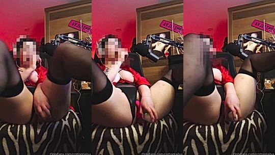 CottontailVA vibrator masturbation video leaked