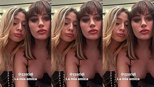 Merisiel Irum two hot chicks kissing