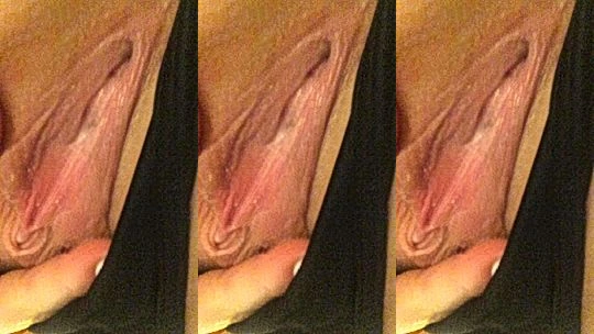 Mia Malkova teasing her naked pussy close-up