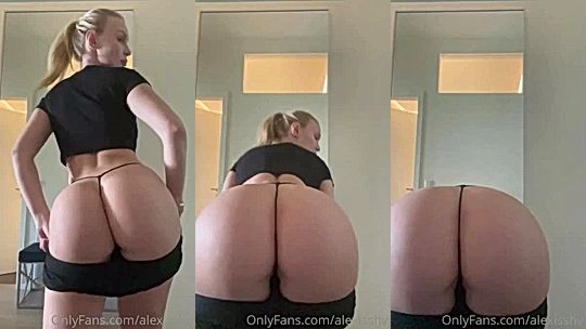 Alexisshv showing off her big ass