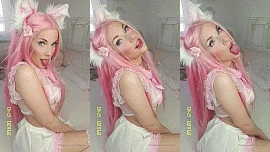 Milkimind teasing her big booty in sexy cosplay