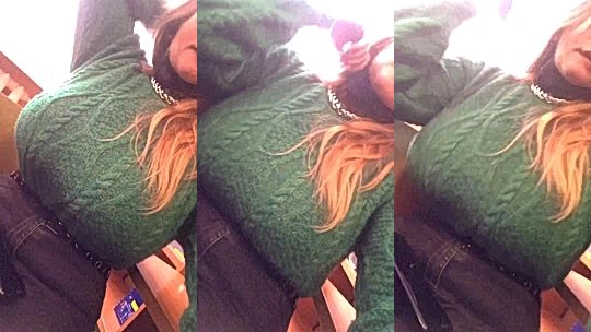 Molly Evans showing off her bbw big tits