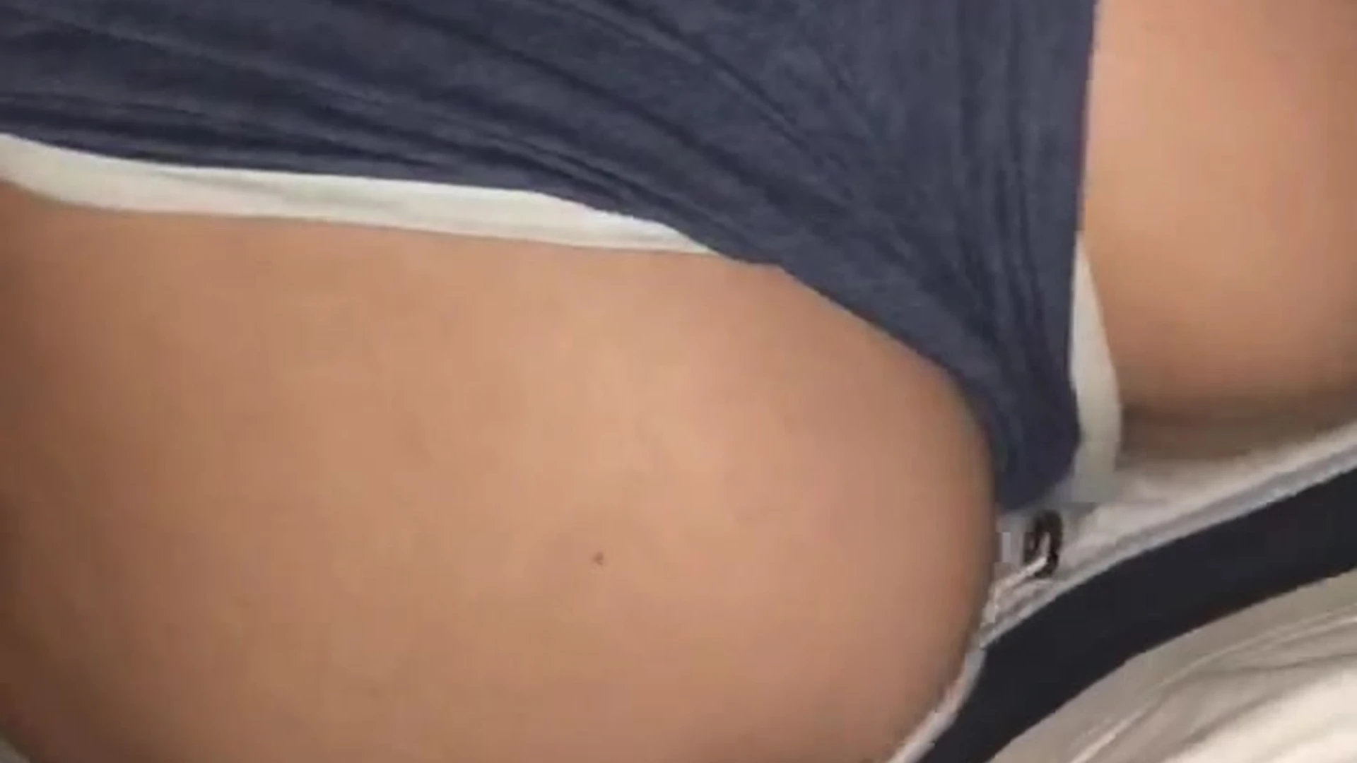 Glitterati teasing her big as in tight bloomers