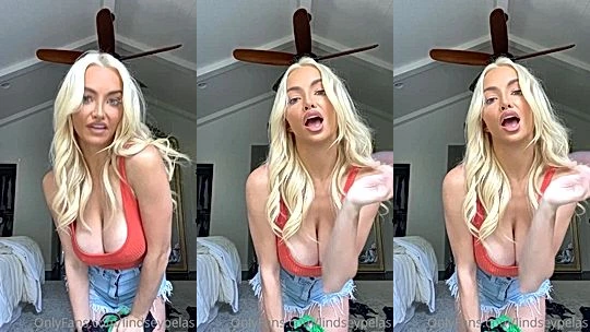 Lindsey Pelas sexy lingerie try-on-haul